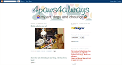 Desktop Screenshot of 4paws4always.blogspot.com