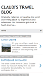 Mobile Screenshot of claudis-weltreise.blogspot.com