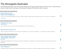 Tablet Screenshot of mplsdealmaker.blogspot.com