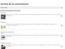 Tablet Screenshot of comunicacion-utem.blogspot.com