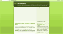 Desktop Screenshot of bryantonpost.blogspot.com