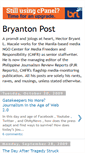 Mobile Screenshot of bryantonpost.blogspot.com