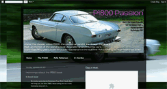 Desktop Screenshot of p1800passion.blogspot.com