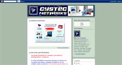 Desktop Screenshot of cystecnetworks.blogspot.com