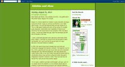 Desktop Screenshot of ahhhhsandahas.blogspot.com