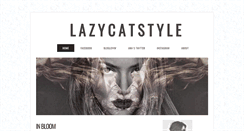 Desktop Screenshot of lazycatstyle.blogspot.com