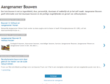 Tablet Screenshot of aangenamerbouwen.blogspot.com