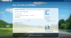 Desktop Screenshot of newlifesdachurchblog.blogspot.com