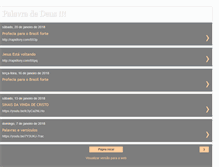 Tablet Screenshot of deuspalavra.blogspot.com