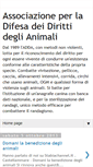 Mobile Screenshot of dirittianimali.blogspot.com