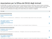 Tablet Screenshot of dirittianimali.blogspot.com