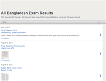 Tablet Screenshot of bangladesh-results.blogspot.com