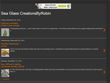 Tablet Screenshot of creationsbyrobinseaglass.blogspot.com