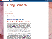 Tablet Screenshot of curingsciatica.blogspot.com