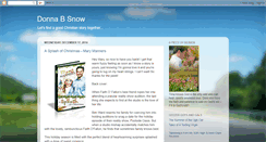 Desktop Screenshot of donnabsnow.blogspot.com