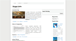 Desktop Screenshot of bloggerindra.blogspot.com