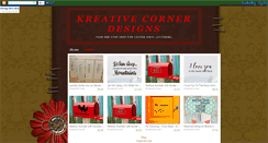 Desktop Screenshot of kreative-corner.blogspot.com