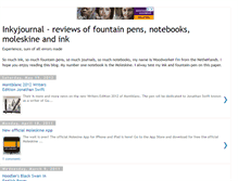 Tablet Screenshot of inkyjournal.blogspot.com