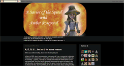Desktop Screenshot of amberrosepetal.blogspot.com