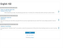 Tablet Screenshot of engl102blogs.blogspot.com