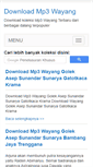 Mobile Screenshot of downloadwayang.blogspot.com