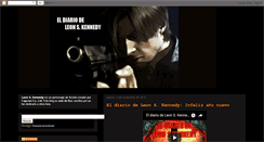 Desktop Screenshot of eldiariodeleonskennedy.blogspot.com