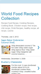Mobile Screenshot of foodrecipescollection.blogspot.com