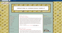 Desktop Screenshot of creatingaconsciousfamily.blogspot.com