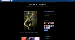 Desktop Screenshot of latiffnapoleon.blogspot.com