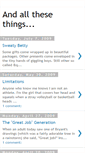 Mobile Screenshot of andallthesethings.blogspot.com