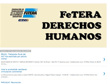 Tablet Screenshot of feteraderechoshumanos.blogspot.com