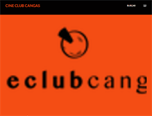 Tablet Screenshot of cineclubcangas.blogspot.com