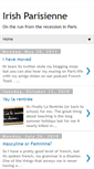 Mobile Screenshot of irishparisienne.blogspot.com