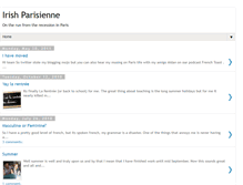 Tablet Screenshot of irishparisienne.blogspot.com