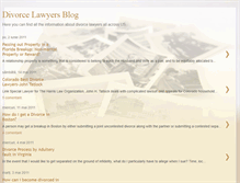 Tablet Screenshot of divorce-lawyer-blog.blogspot.com
