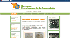 Desktop Screenshot of hermanasfranciscanasdelainmaculada.blogspot.com