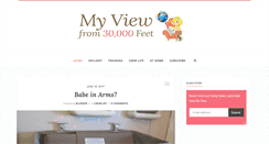 Desktop Screenshot of myviewfrom30000feet.blogspot.com