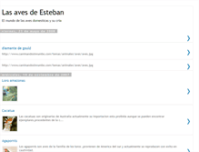 Tablet Screenshot of estebanaves.blogspot.com