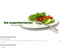 Tablet Screenshot of experimentarianism.blogspot.com