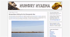 Desktop Screenshot of hungryhyaena.blogspot.com