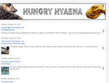 Tablet Screenshot of hungryhyaena.blogspot.com