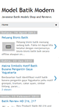 Mobile Screenshot of modelbatiks.blogspot.com