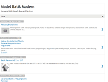 Tablet Screenshot of modelbatiks.blogspot.com
