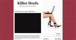 Desktop Screenshot of killer-heels.blogspot.com