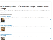 Tablet Screenshot of office-interior.blogspot.com