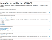 Tablet Screenshot of lifeafterwcg.blogspot.com