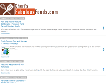 Tablet Screenshot of cherisfabulousfoods.blogspot.com