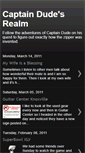 Mobile Screenshot of captaindude.blogspot.com