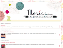 Tablet Screenshot of mericlepetitbazar.blogspot.com