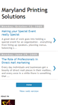 Mobile Screenshot of marylandprintingsolutions.blogspot.com